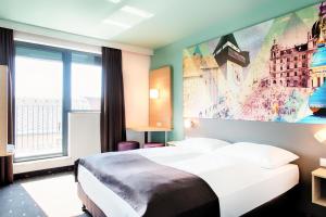 Gulta vai gultas numurā naktsmītnē B&B Hotel Graz-Hbf