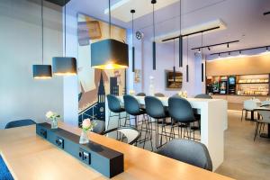 Posezení v ubytování B&B Hotel Kiel-Holstenbrücke