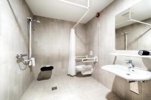 Koupelna v ubytování B&B Hotel Kiel-Holstenbrücke
