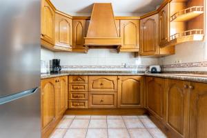 Kuchyň nebo kuchyňský kout v ubytování Townhouse beachside Fuengirola