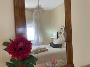 A bed or beds in a room at Casa Veva - Siles