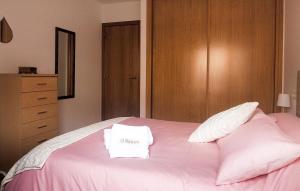 Posteľ alebo postele v izbe v ubytovaní Apartamento O SALEIRO
