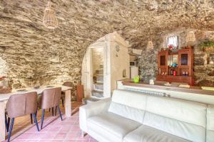 Posezení v ubytování Maison Enchantée