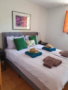 Postel nebo postele na pokoji v ubytování Casa Olivar B&B