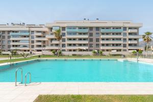 Бассейн в Los Alamos Beach Flat или поблизости