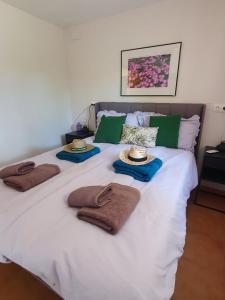 Postel nebo postele na pokoji v ubytování Casa Olivar B&B