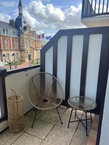 Fotografia z galérie ubytovania Appartement hyper centre de Cabourg avec balcon v destinácii Cabourg + 17 fotografií