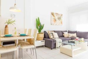 Posezení v ubytování Apartamento Pink VistaBella Sunrise
