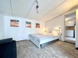 Voodi või voodid majutusasutuse Liget Holiday Home toas