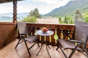 Nespecifikovaný výhled na hory nebo výhled na hory při pohledu z bed and breakfast
