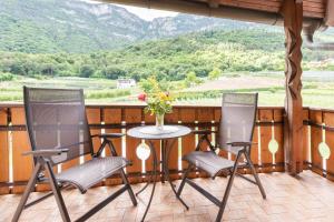 Nespecifikovaný výhled na hory nebo výhled na hory při pohledu z bed and breakfast