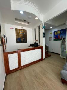 Vstupní hala nebo recepce v ubytování HOTEL El INDIO