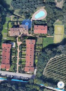 Letecký snímek ubytování Casa Matilde - Residence Cà Vecchia