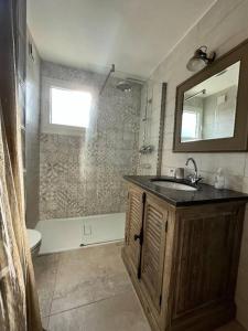Koupelna v ubytování Joli studio Calvi 50m plage