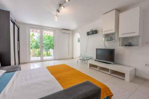 TV a/nebo společenská místnost v ubytování Crikvenica Apartment 24