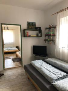 TV in/ali zabaviščno središče v nastanitvi Nutilova chalupa