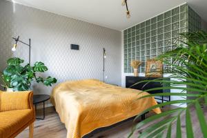 Posteľ alebo postele v izbe v ubytovaní Apartament 160m2, 500m od Starówki