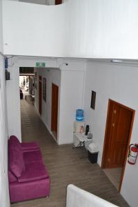 Posezení v ubytování Orquídeas Hotel