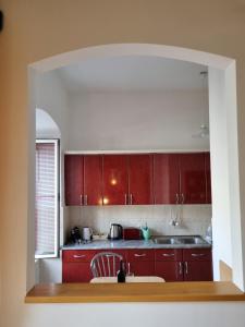 Dapur atau dapur kecil di Main Square View