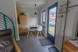 Posezení v ubytování Ferienwohnung Gesien