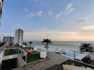 Nespecifikovaný výhled na moře nebo výhled na moře při pohledu z apartmánu