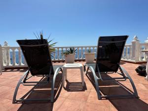 Balkon lub taras w obiekcie 1st Line Sea View & Rooftop - Arena