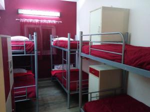Krevet ili kreveti u jedinici u okviru objekta Joey's Hostel Delhi - 20 mins from Railway Station