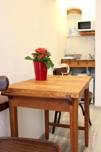 Kuchyň nebo kuchyňský kout v ubytování Rafo's Old Town Hideaway