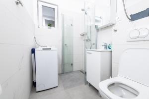 Ένα μπάνιο στο Apartments Matea