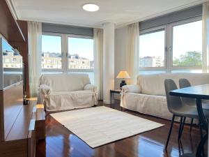 Χώρος καθιστικού στο Exclusivo Apartamento Con Parking