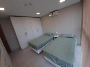 Cama o camas de una habitación en Miradores del Chaco