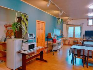 Kuchyň nebo kuchyňský kout v ubytování B&B 1組貸切のペンション Second House Plus