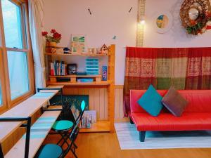 Posezení v ubytování B&B 1組貸切のペンション Second House Plus