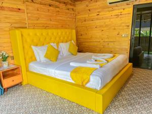 Postel nebo postele na pokoji v ubytování Moly Resort