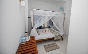 Postel nebo postele na pokoji v ubytování Ehala Family Rest