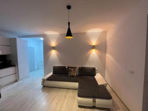 Χώρος καθιστικού στο Apartament cu 2 camere Giroc