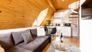Kuchyňa alebo kuchynka v ubytovaní Aparthotel Delta Zakopane