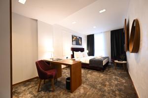 Μια τηλεόραση ή/και κέντρο ψυχαγωγίας στο Hotel Tamiš & Spa