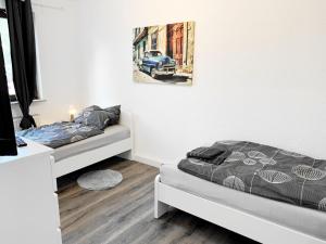 Area tempat duduk di # VAZ Apartments WU10 für Monteure Küche, TV, WLAN, Parkplatz, Autobahnähe