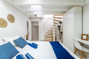 Posteľ alebo postele v izbe v ubytovaní Casa Belvedere - duplex atypique avec vue féerique & parking souterrain