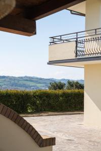A balcony or terrace at Tenuta dei Franceschi