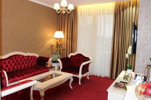 Posezení v ubytování Grand Hotel & Spa Tirana