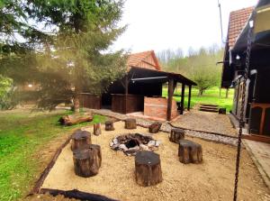 Zahrada ubytování Vacation House Spiritus Flumine