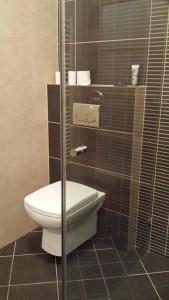 A bathroom at Sofia Apartment Kázmér