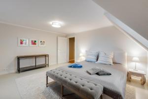 Postel nebo postele na pokoji v ubytování Villa Riedhof