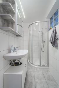Kúpeľňa v ubytovaní Modernes Appartement nahe U-Bahn und Schönbrunn