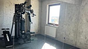 Posilňovňa alebo fitness centrum v ubytovaní Awilla Ustka