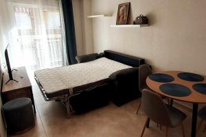 Postel nebo postele na pokoji v ubytování Apartamento Antina 12 en Santa Pola