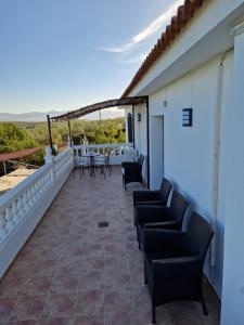 Balkón nebo terasa v ubytování Casa Olivar B&B