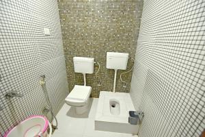 Koupelna v ubytování BABA GUEST HOUSE AJMER